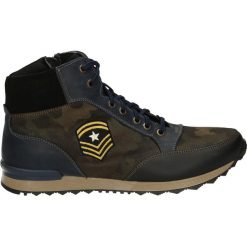 Botki męskie - 11M07M3 BLU. Czarne botki męskie Venezia, ze skóry. Za 269,00 zł.