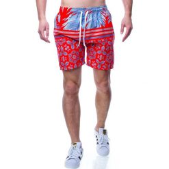 Krótkie spodenki męskie pomarańczowe Recea. Pomarańczowe spodenki i szorty męskie Recea, xl, bez wzorów, z poliesteru, krótkie. Za 22,99 zł.