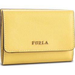 Mały Portfel Damski FURLA - Babylon 992590 P PR76 B30 Sole f. Żółte portfele damskie Furla, ze skóry. Za 550,00 zł.