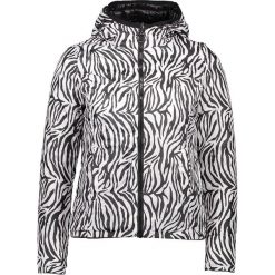 Kurtka dwustronna w kolorze czarno-białym. Czarne kurtki damskie marki Cashmere & Jackets, s, bez wzorów, bez kaptura. W wyprzedaży za 200,95 zł.