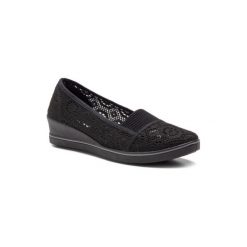 NYLON RED WSSB851-9. Czarne trampki i tenisówki damskie Nylon Red, bez wzorów, z nylonu, bez zapięcia. Za 39,99 zł.