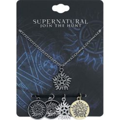 Supernatural Anti Possession Naszyjnik srebrny. Szare naszyjniki damskie marki Supernatural, srebrne. Za 62,90 zł.