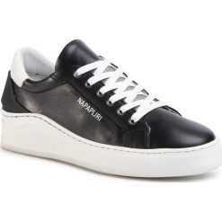 Sneakersy NAPAPIJRI - Dewo NP0A4ESH0 Black 041. Czarne półbuty damskie Napapijri, ze skóry. W wyprzedaży za 439,00 zł.