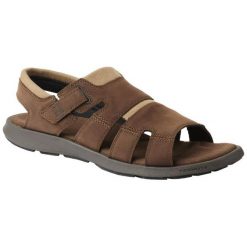 Columbia Salerno Tobacco Steel 45. Brązowe sandały męskie Columbia, ze skóry, bez zapięcia. Za 335,26 zł.