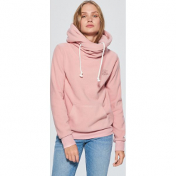 Bluza z kołnierzem - Różowy. Czerwone bluzy damskie marki Cropp, l. Za 89,99 zł.