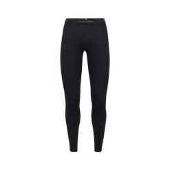 Icebreaker Wmns 200 Oasis Leggings, 104383 | Czarny | 001 | L. Czarne kombinezony damskie Icebreaker, l, bez wzorów, bez kołnierzyka, bez rękawów. W wyprzedaży za 489,12 zł.