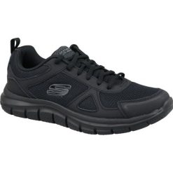 Skechers Track-Scloric 52631-Bbk 46 Czarne. Czarne buty sportowe męskie marki Skechers, z syntetyku, bez zapięcia, do biegania. W wyprzedaży za 199,99 zł.