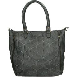 Torba - PLEAP10 BLUGR. Żółte torebki klasyczne damskie Venezia, w paski, ze skóry. Za 549,00 zł.