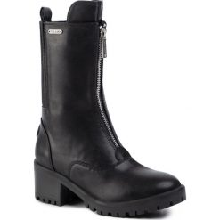 Kozaki PEPE JEANS - Fulham Zip PLS50370 Black 999. Czarne kozaki damskie Pepe Jeans, z jeansu, bez obcasa, na obcasie, bez zapięcia. Za 409,00 zł.