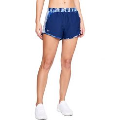Spodenki sportowe męskie: Under Armour Szorty damskie Damen Shorts UA Fly-By pomarańczowe r. XS (1297126-819)