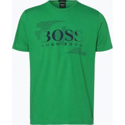 T-shirty męskie z nadrukiem: BOSS Athleisure – T-shirt męski – Tee 1, zielony