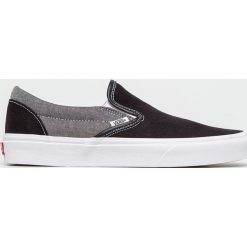 Vans - Tenisówki. Czarne trampki męskie Vans, bez wzorów, z gumy, bez zapięcia. W wyprzedaży za 269,90 zł.
