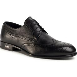 Półbuty BALDININI - 096795XDELO000000XXX Nero. Czarne buty wizytowe męskie Baldinini, ze skóry, bez zapięcia. W wyprzedaży za 1259,00 zł.