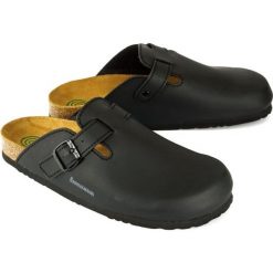 DR. BRINKMANN 600140-1 schwarz, klapki profilaktyczne męskie. Kapcie męskie Dr. Brinkmann. Za 169,90 zł.