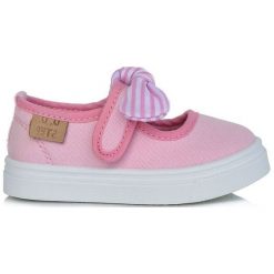 D-D-Step Baleriny Dziewczęce Z Kokardką 30 Różowe. Różowe baleriny dziewczęce D-D-Step, w paski, eleganckie, bez obcasa. Za 69,00 zł.