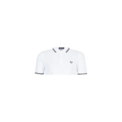 Koszulki polo z krótkim rękawem Fred Perry THE FRED PERRY SHIRT. Białe koszulki męskie Fred Perry, s, bez wzorów, z krótkim rękawem. Za 379,00 zł.