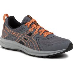 Buty ASICS - Trail Scout 1011A663 Metropolis/Schocking Orange 020. Szare buty sportowe męskie Asics, ze skóry ekologicznej, bez zapięcia, do biegania. W wyprzedaży za 199,00 zł.