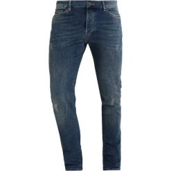 Topman Jeansy Slim Fit blue. Niebieskie jeansy męskie marki Topman. W wyprzedaży za 156,75 zł.