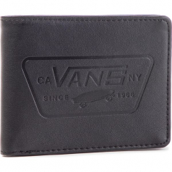 Duży Portfel Męski VANS - Full Patch Bifo VN0A31J9BLK Black. Czarne portfele męskie Vans, ze skóry ekologicznej. Za 119,00 zł.