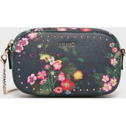 Liu Jo - Nerka. Niebieskie nerki damskie w paski, z materiału, casualowe, małe. W wyprzedaży za 219,90 zł.