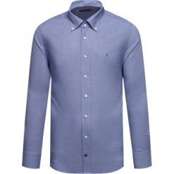 Koszula Tommy Hilfiger Tailored Dobby TT0TT06459. Białe koszule męskie Tommy Hilfiger Tailored, m, bez wzorów, z bawełny, casualowe, bez kołnierzyka, bez rękawów. W wyprzedaży za 199,00 zł.