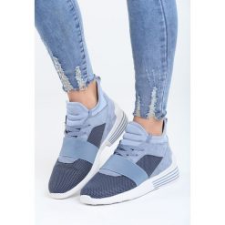 Niebieskie Buty Sportowe Meteor Blade. Niebieskie buty sportowe damskie marki Born2be, z materiału. Za 99,99 zł.