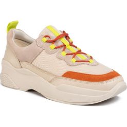 Sneakersy VAGABOND - Lexy 4925-227-90 Off White/Orange. Brązowe półbuty damskie Vagabond, ze skóry. W wyprzedaży za 289,00 zł.