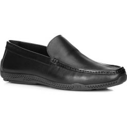 Buty męskie. Szare mokasyny męskie Wittchen, na lato, ze skóry. W wyprzedaży za 259,90 zł.