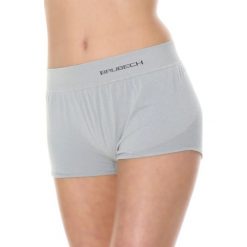 Bokserki damskie: Brubeck Bokserki damskie Comfort Night szare r. XL (BX10920)