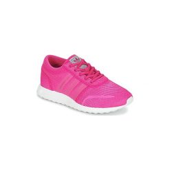 Buty Dziecko adidas LOS ANGELES J. Różowe trampki dziewczęce Adidas, bez wzorów, bez zapięcia. Za 179,40 zł.