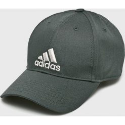 Adidas Performance - Czapka. Zielone czapki męskie marki adidas Performance, z bawełny. Za 69,90 zł.