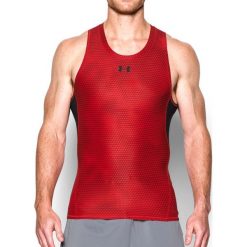Under Armour Koszulka męska Printed Tank czerwona r. XL (1275056-600). Czerwone koszulki sportowe męskie Under Armour, m. Za 90,70 zł.