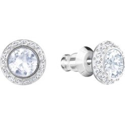 Swarovski - Kolczyki Angelic. Szare kolczyki damskie Swarovski, z kryształem, metalowe. Za 299,90 zł.