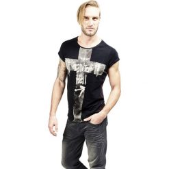 T-shirty męskie: T-shirt w kolorze czarnym