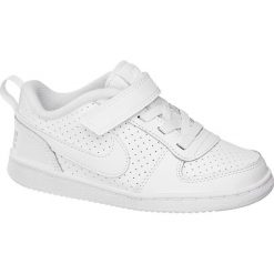 Trampki chłopięce: sneakersy dziecięce Nike Court Borough Low NIKE białe