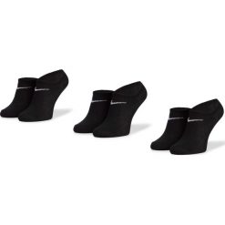 Zestaw 3 par niskich skarpet unisex NIKE - SX2554 001 Czarny. Czarne skarpetki damskie Nike, bez wzorów, z elastanu. Za 49,00 zł.