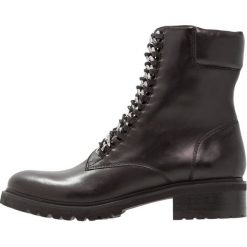Botki damskie lity: SPM LOES Botki sznurowane black
