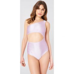 Stroje jednoczęściowe: Minkpink Jednoczęściowy strój kąpielowy Arabella – Purple
