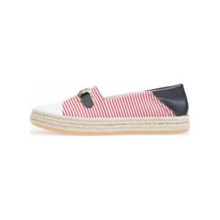 Geox Espadryle Damskie Modesty 36 Czerwone. Czerwone espadryle damskie Geox, bez wzorów, bez obcasa. W wyprzedaży za 312,00 zł.