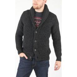 SuperDry Cardigan Czarny. Czarne kardigany męskie Superdry, l, bez wzorów, z wełny. Za 507,95 zł.