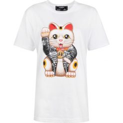 Domrebel T-shirt "Lucky". Bluzki damskie Domrebel, bez wzorów, z bawełny, z okrągłym kołnierzem, bez rękawów. Za 549,00 zł.