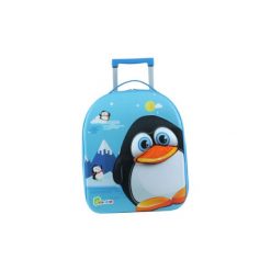 BAYER CHIC 2000 Bouncie Walizka - Pingwin, 40 cm - niebieski. Niebieskie walizki marki Bayer-Chic, z poliesteru. Za 129,00 zł.