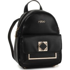 Plecak NOBO - NBAG-H2490-C020 Czarny. Czarne plecaki damskie Nobo, bez wzorów, ze skóry ekologicznej, eleganckie, bez dodatków. W wyprzedaży za 129,00 zł.