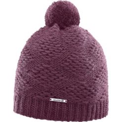Czapki damskie: Salomon Czapka damska Kuba Beanie Salomon Fig fioletowa (395115)