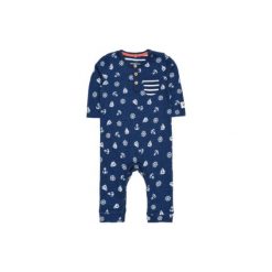 Śpiochy niemowlęce: name it Boys Śpioszki Fox medium blue denim