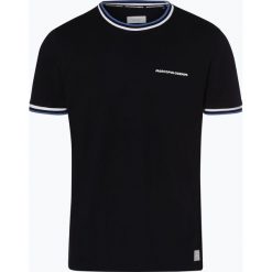 Marc O'Polo Denim - T-shirt męski, niebieski. Niebieskie t-shirty męskie marki Marc O'Polo DENIM, s, z napisami, z denimu, polo. Za 149,95 zł.