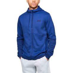 Under Armour Double Bluza Niebieski. Niebieskie bluzy męskie Under Armour, xxl, bez wzorów, z bawełny, bez kołnierzyka, bez rękawów, bez kaptura. Za 343,95 zł.