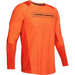 Under Armour koszulka męska Mk1 Graphic LS (1351575) XL Orange. Pomarańczowe koszulki męskie Under Armour, xl, bez wzorów, ze skóry, sportowe, bez kołnierzyka, bez rękawów. Za 189,00 zł.