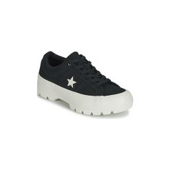 Buty Converse ONE STAR LUGGED COURT STOPPER CANVAS OX. Czarne trampki i tenisówki damskie Converse, bez wzorów, bez zapięcia. Za 303,20 zł.