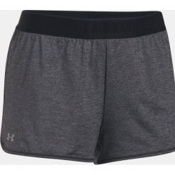 Spodenki sportowe męskie: Under Armour Spodenki damskie UA HG Armour 2-in-1 Short grafitowe r. L (1302784-092)